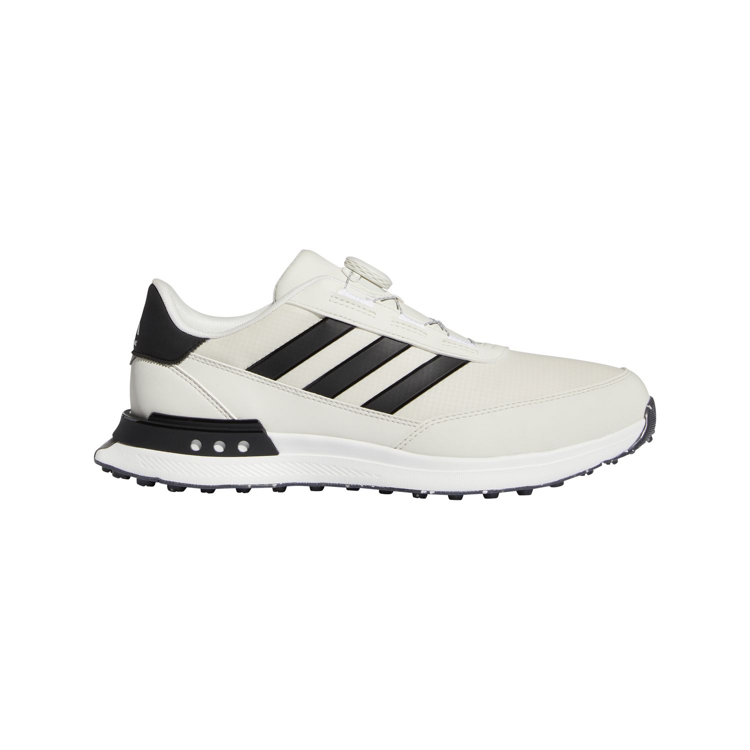 MAIN IMAGE OF ADIDAS MENS S2G SPIKELESS BOA GOLF SHOES IN ORBIT GREY/CORE BLACK/WHITE 10