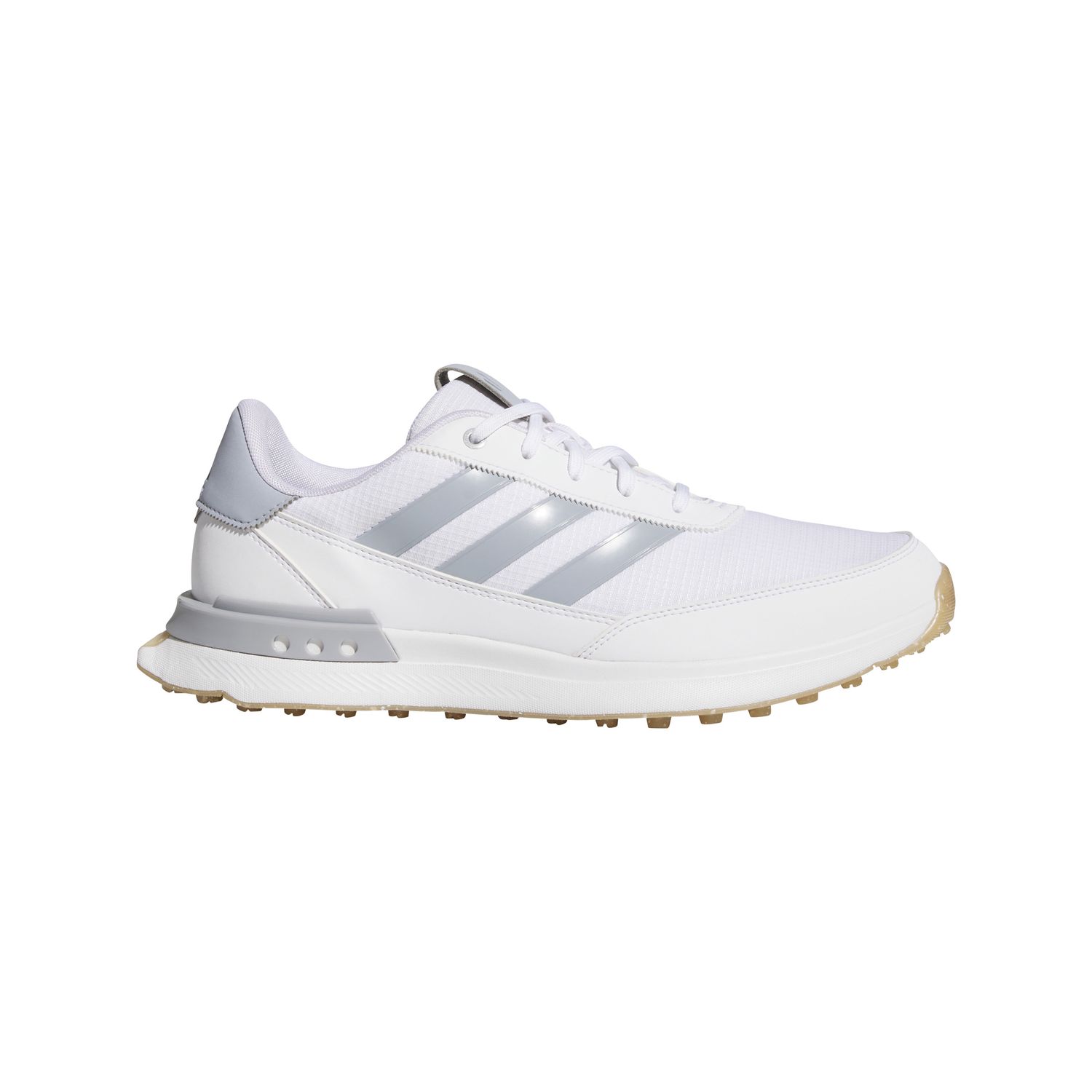 RIGHT VIEW OF ADIDAS MENS S2G SPIKELESS GOLF SHOES WITH CUSHIONING AND LIGHTWEIGHT FEEL