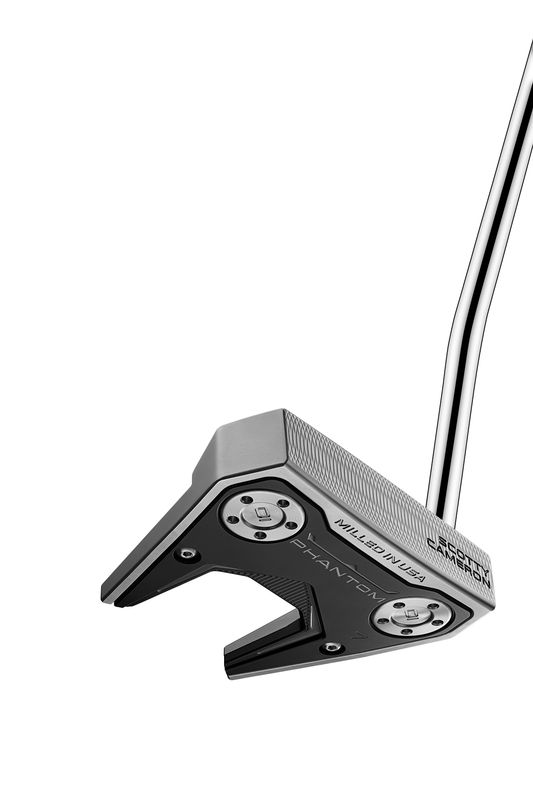 FRONT VIEW OF TITLEIST UNISEX SCOTTY CAMERON PHANTOM 7 PUTTER WITH DUAL-MILLED FACE