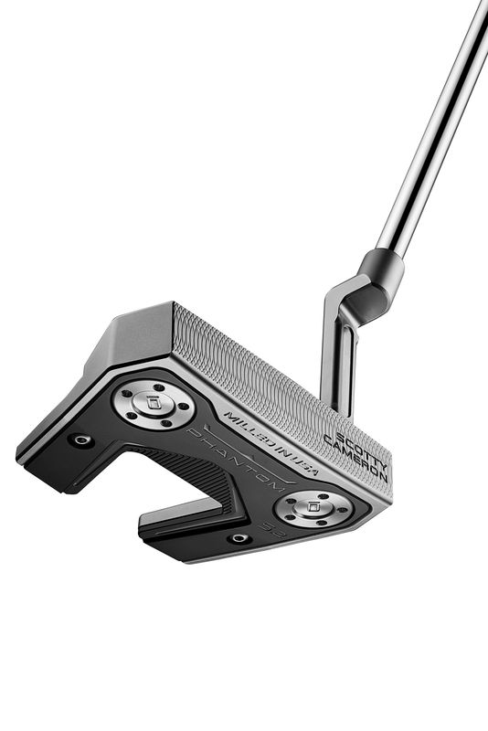 FRONT VIEW OF TITLEIST UNISEX SCOTTY CAMERON PHANTOM 5.2 PUTTER WITH EASY ALIGNMENT