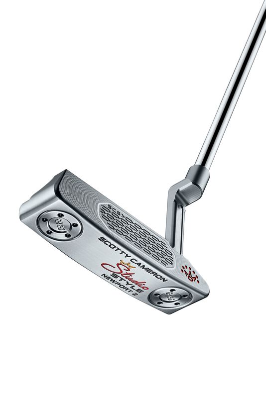 FRONT VIEW OF TITLEIST UNISEX SCOTTY CAMERON STUDIO STYLE NEWPORT 2 PUTTER WITH SOFTER SOUND