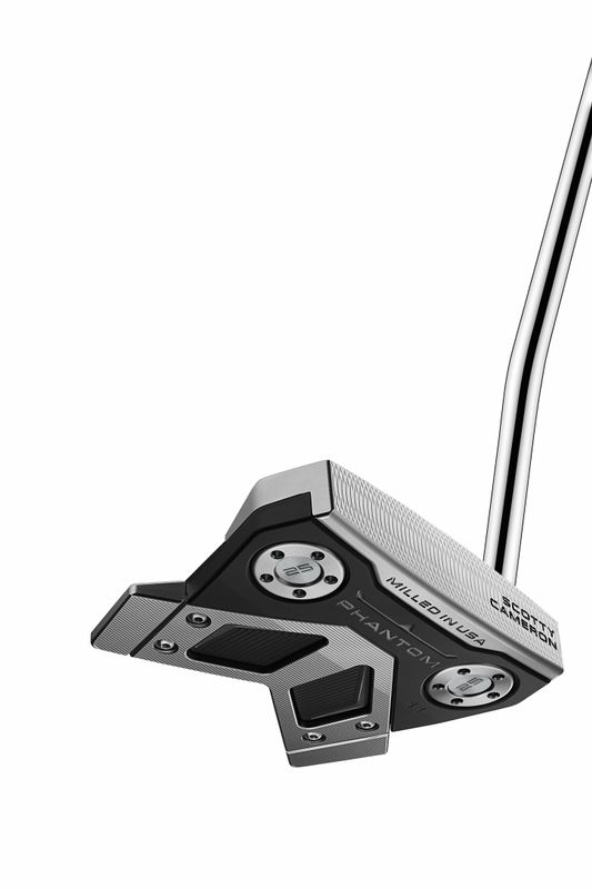 FRONT VIEW OF TITLEIST UNISEX SCOTTY CAMERON LONG DESIGN PHANTOM 11 PUTTER WITH EASY ALIGNMENT