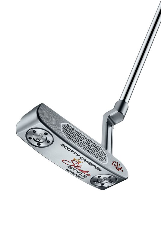 FRONT VIEW OF TITLEIST UNISEX SCOTTY CAMERON STUDIO STYLE NEWPORT PUTTER WITH SOFTER SOUND