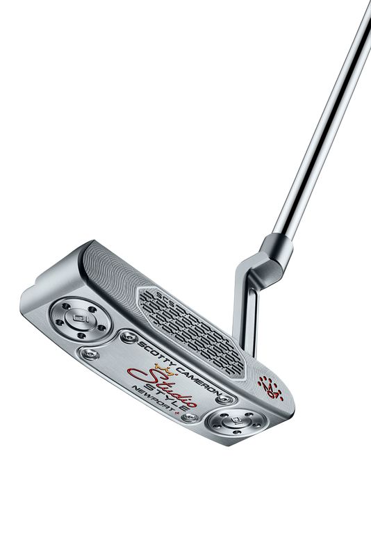 FRONT VIEW OF TITLEIST UNISEX SCOTTY CAMERON STUDIO STYLE NEWPORT PLUS PUTTER WITH SOFT SOUND