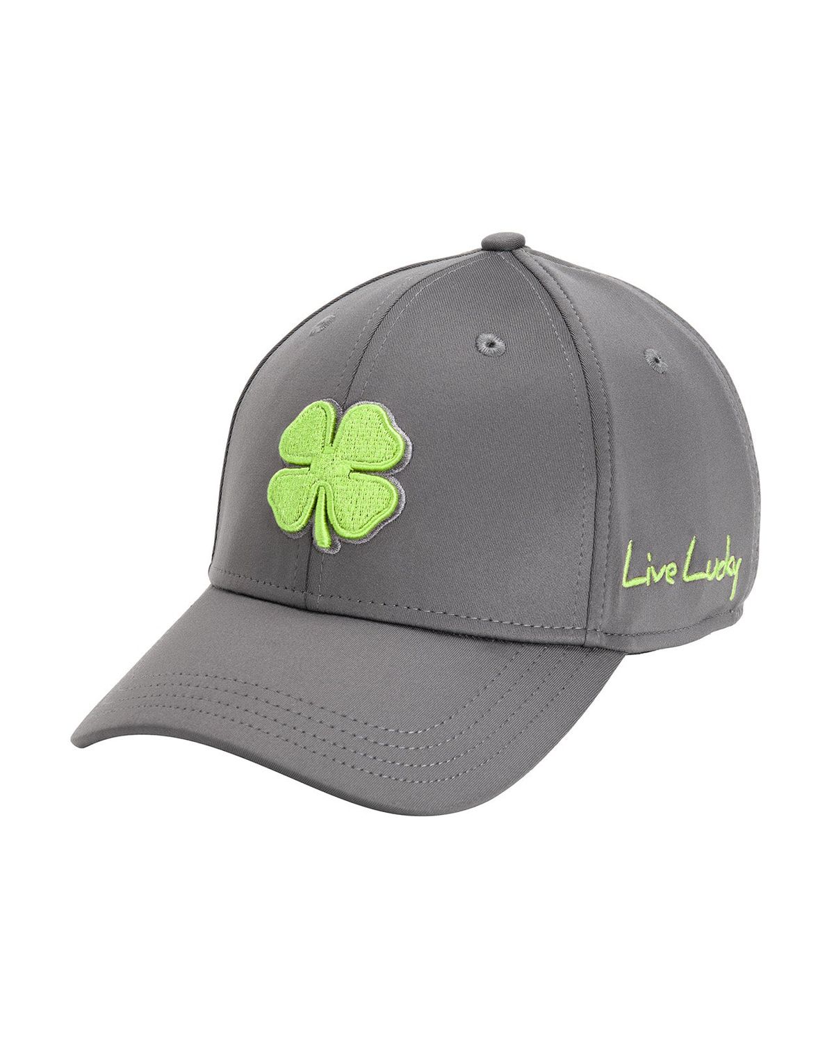BLACK CLOVER MENS PREMIUM CLOVER 101 HAT 23, Color: SPRING GREEN CLOVER/CHARCOAL, Size: L/XL