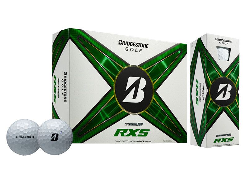 MAIN IMAGE OF BRIDGESTONE UNISEX TOUR B RXS GOLF BALL IN WHITE DOZEN WITH MAXIMUM DISTANCE