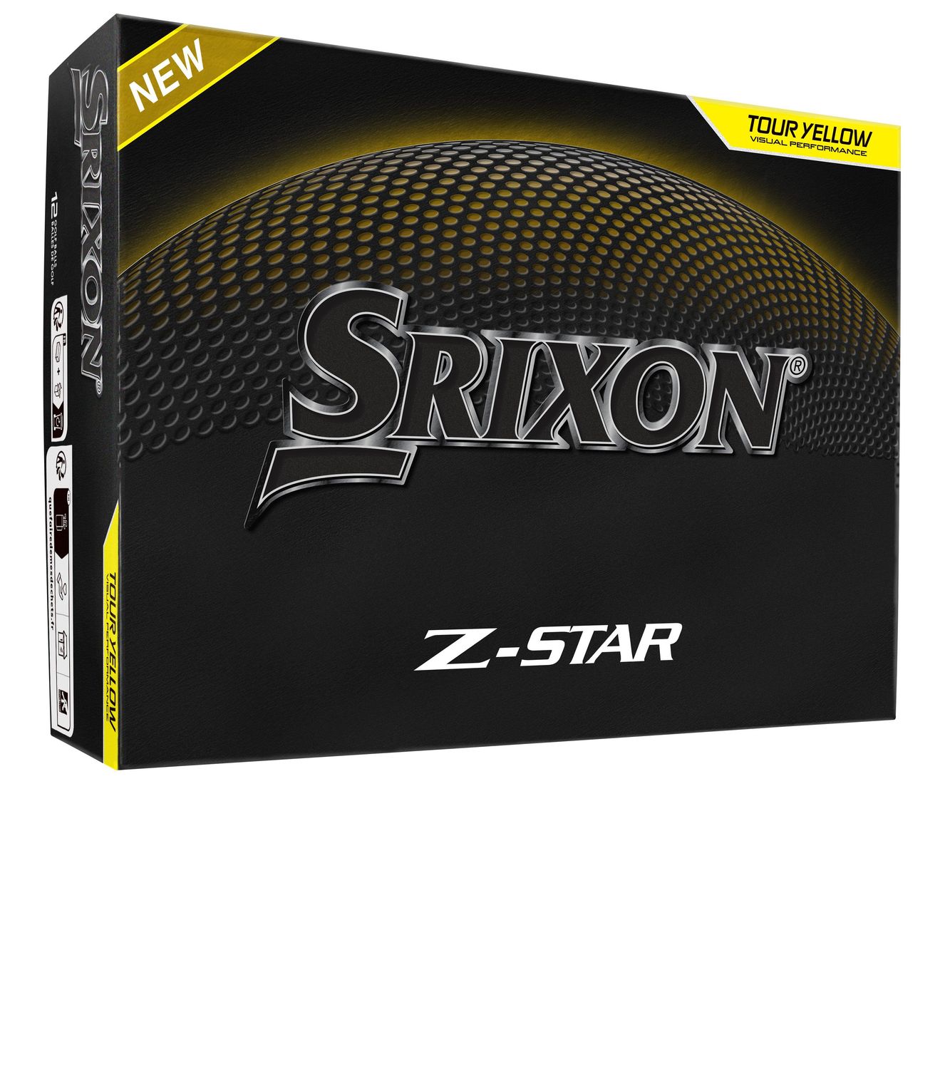 SRIXON UNISEX Z-STAR GOLF BALL 25, Color: YELLOW, Size: DOZEN