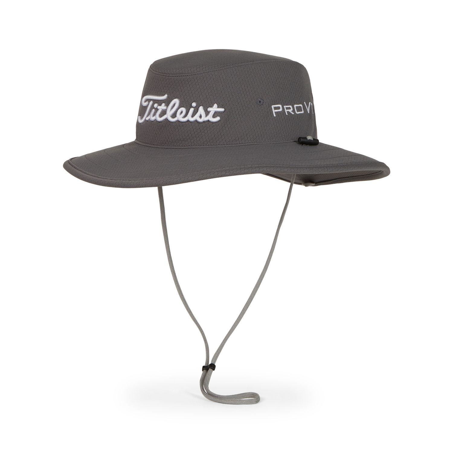 TITLEIST MENS TOUR AUSSIE BUCKET HAT 25, Color: CHARCOAL/WHITE, Size: ADJUSTABLE