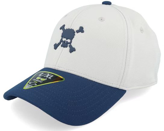 OAKLEY UNISEX SCATTER SKULL FF CAP 25, Color: LUNAR ROCK, Size: L/XL