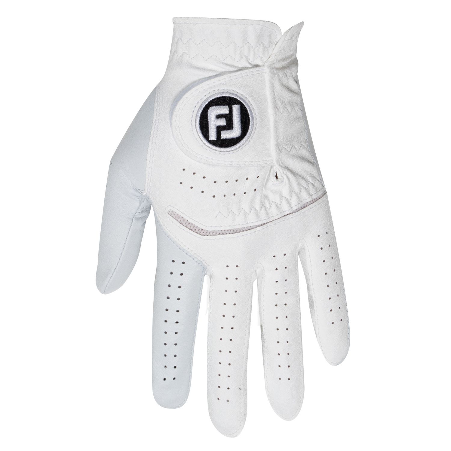 FOOTJOY MENS SOFJOY GOLF GLOVE 25, Color: PEARL, Size: LARGE, Hand: LEFT