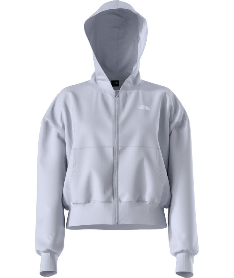 THE NORTH FACE WOMENS EVOLUTION FULL ZIP HOODIE 25, Color: MYSTIC HAZE, Size: XS