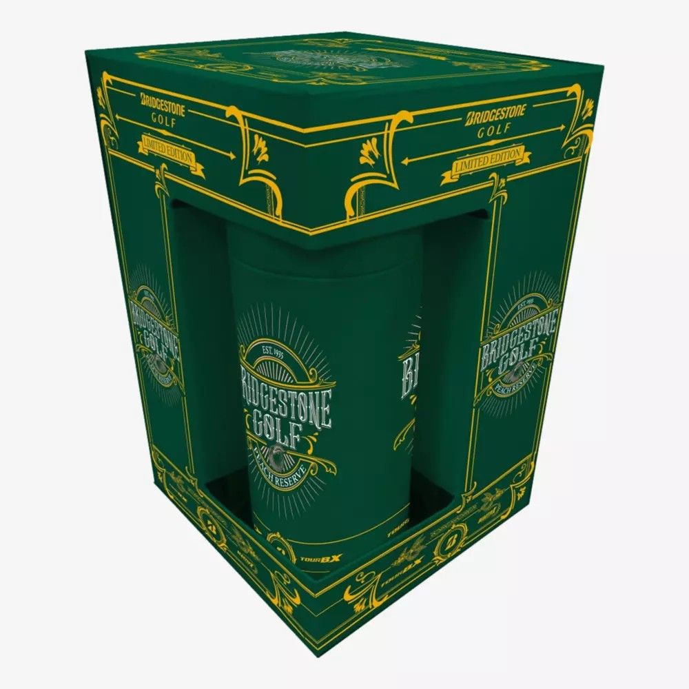 MAIN IMAGE OF BRIDGESTONE UNISEX TOUR B X PEACH RESERVE GOLF BALL IN WHITE DOZEN