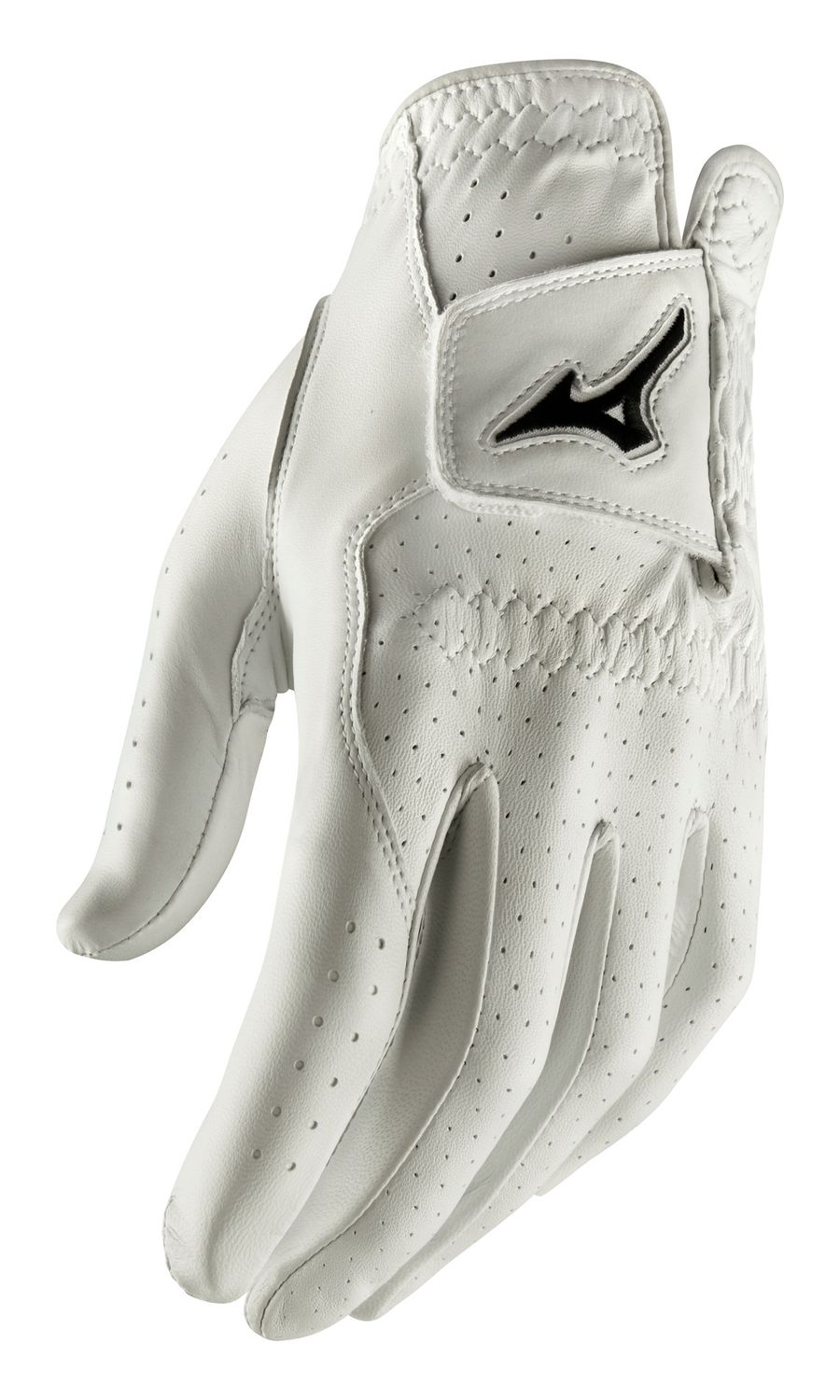 MAIN IMAGE OF MIZUNO MENS TOUR GOLF GLOVE IN WHITE/BLACK XXL WITH SOFT FEEL AND INCREDIBLE COMFORT