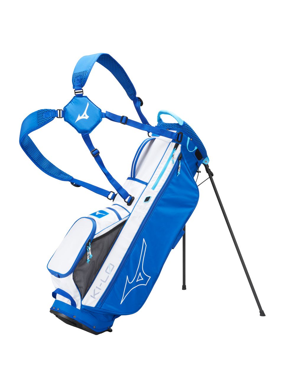 MAIN IMAGE OF MIZUNO UNISEX K1-L0 LIGHTWEIGHT 5-WAY STAND BAG IN STAFF WITH ULTRA-LIGHTWEIGHT