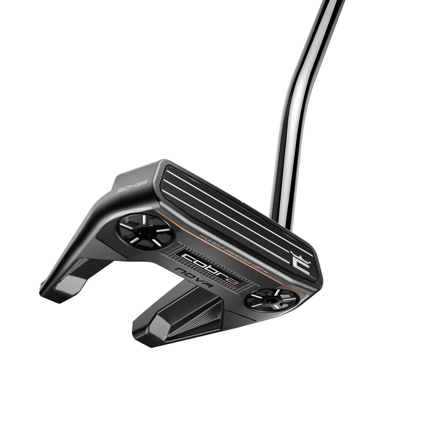 MAIN IMAGE OF COBRA UNISEX VINTAGE NOVA SINGLE BEND PUTTER IN LEFT 35&quot; STEEL WITH CONSISTENT LAUNCH