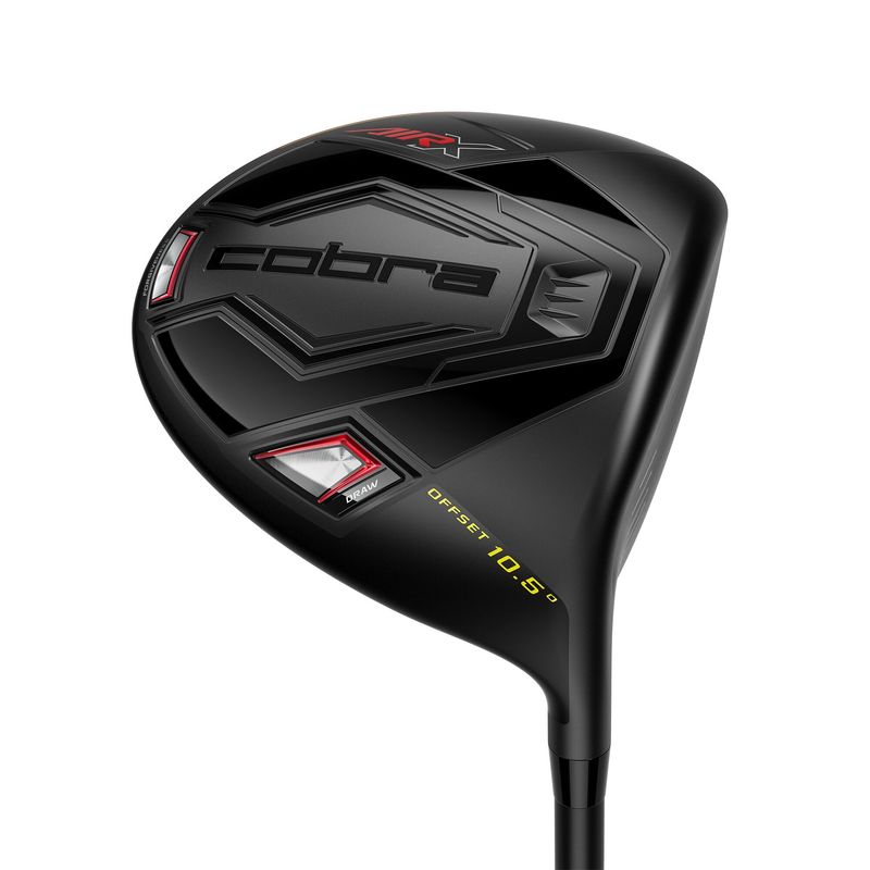 FRONT VIEW OF COBRA MENS AIR-X OFFSET DRIVER WITH MAXIMUM FORGIVENESS AND SLICE PREVENTION