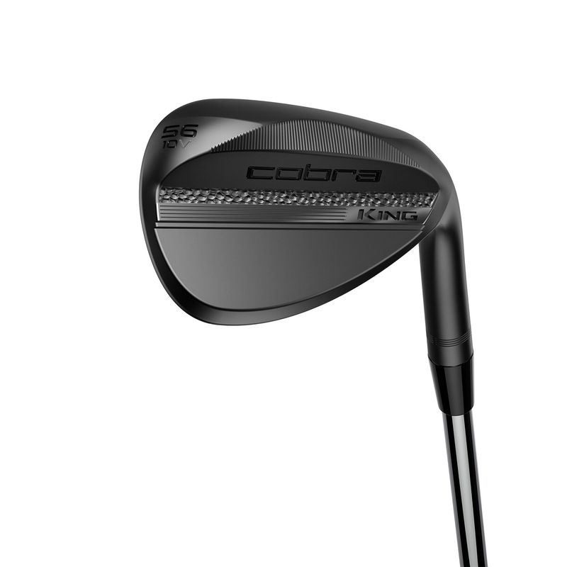 BOUNCE VIEW OF COBRA UNISEX KING BLACK WEDGE WITH MORE SPIN AND GREATER GREENSIDE VERSATILITY