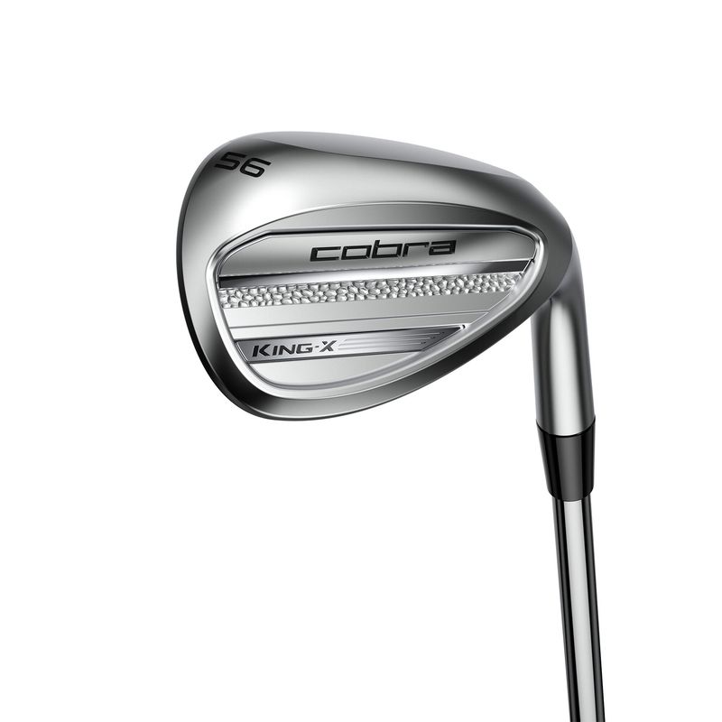 BOUNCE VIEW OF COBRA UNISEX KING-X CHROME WEDGE WITH MAXIMUM FORGIVENESS AND CONSISTENCY