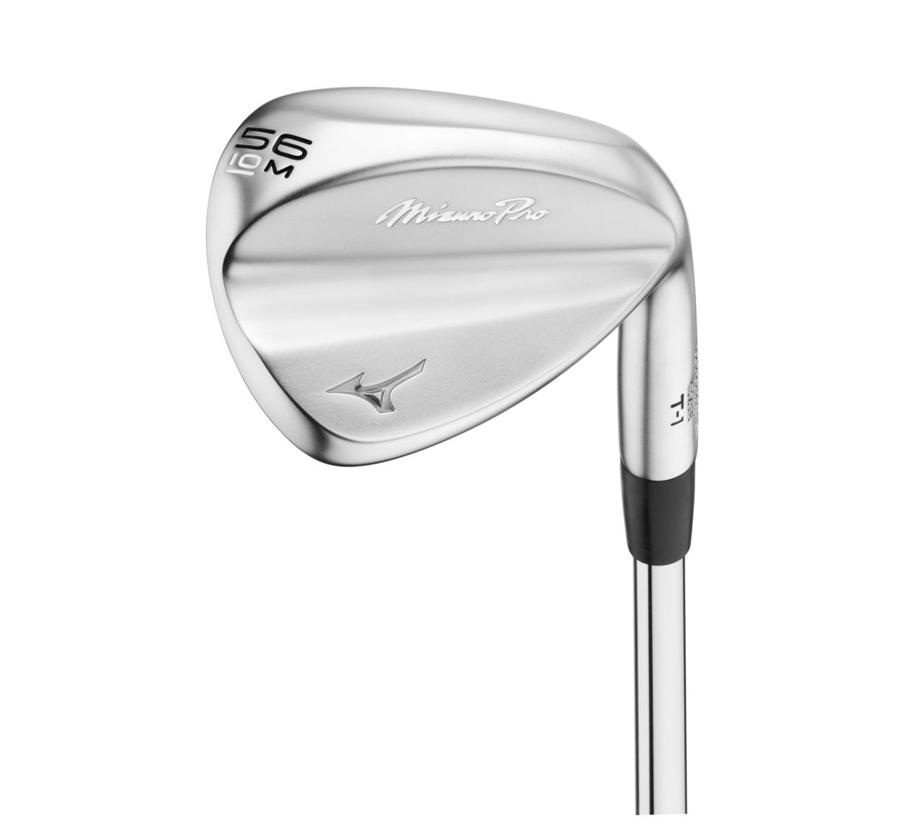 MAIN IMAGE OF MIZUNO UNISEX PRO T1 WHITE SATIN WEDGE IN S GRIND RIGHT 46.08 WITH SPIN CONTROL