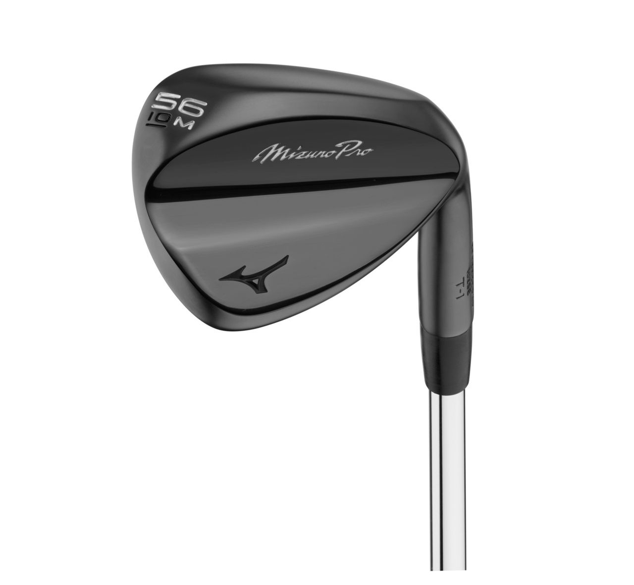 MAIN IMAGE OF MIZUNO UNISEX PRO T1 BLACK ION WEDGE IN S GRIND RIGHT 46.08 WITH SPIN CONTROL