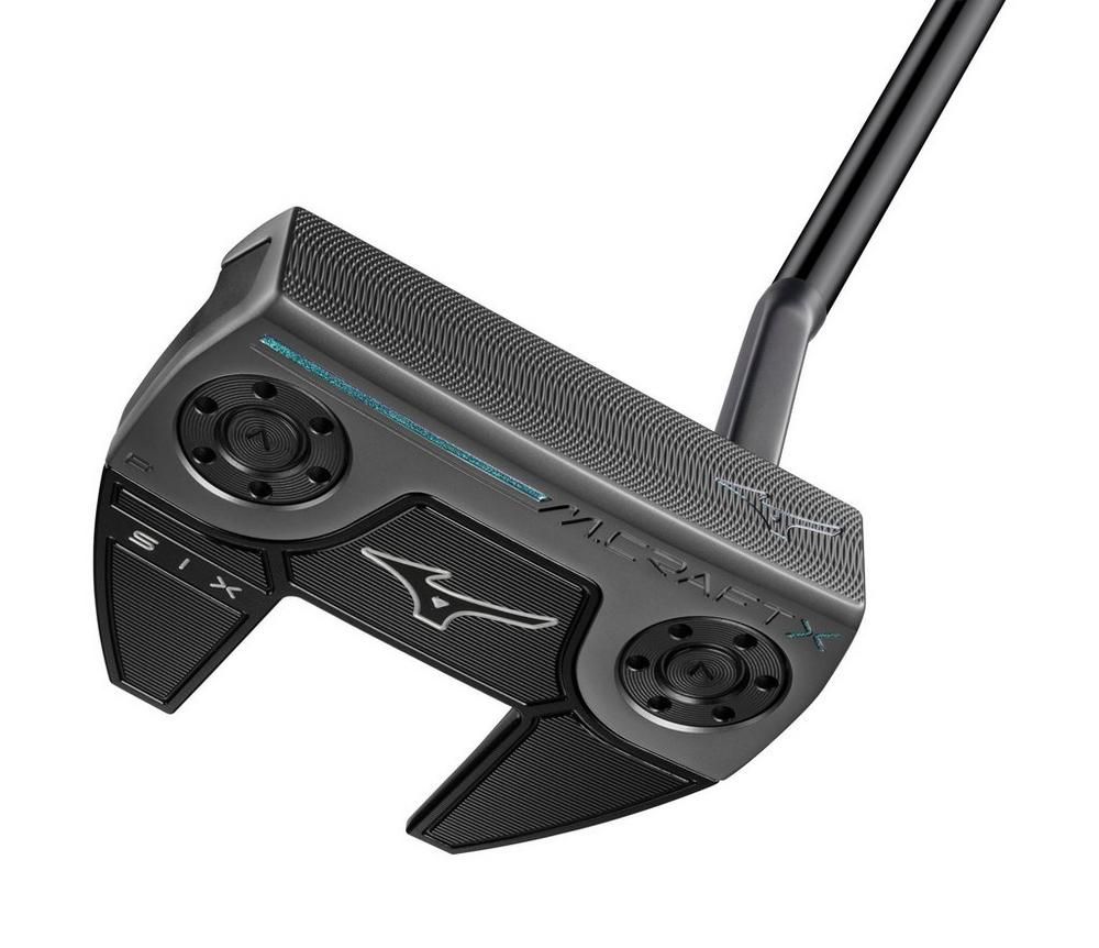 MAIN IMAGE OF MIZUNO UNISEX M-CRAFT X S6 PUTTER IN RIGHT 34&quot; STEEL WITH FORGIVENESS