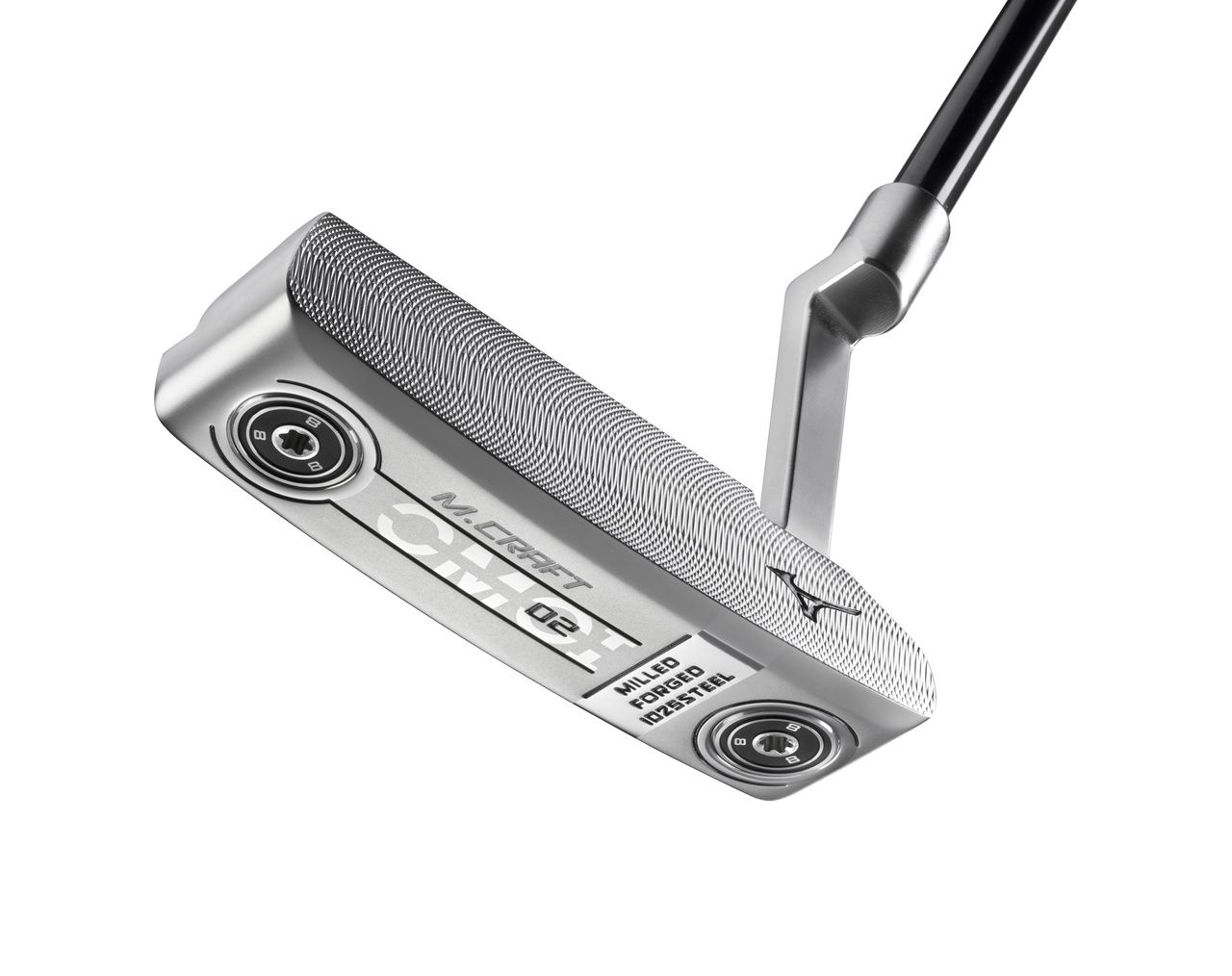 MAIN IMAGE OF MIZUNO UNISEX M-CRAFT OMOI TYPE 02 PUTTER IN CHROME RIGHT 34&quot; WITH MILLED FACE