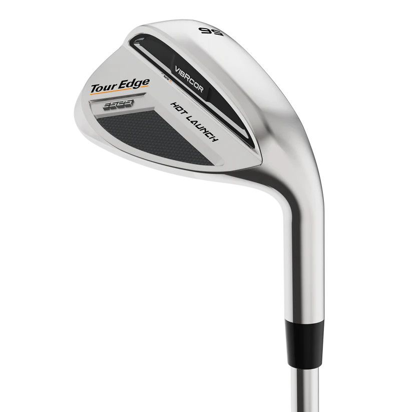 MAIN IMAGE OF TOUR EDGE MENS HOT LAUNCH E525 VIBRCOR WEDGE IN RIGHT 50 STEEL
