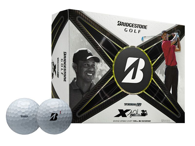 BOX VIEW OF BRIDGESTONE UNISEX TOUR B X TW EDITION GOLF BALL WITH INCREASED DISTANCE