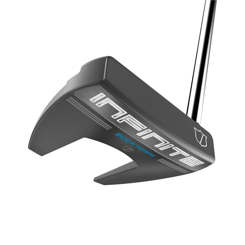 FRONT VIEW OF WILSON WOMENS INFINITE BUCKTOWN PUTTER WITH MILLED FACE AND ALIGNMENT AID