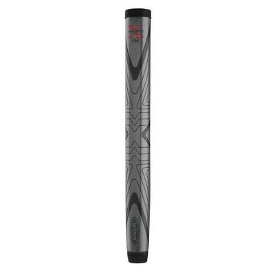 FRONT VIEW OF WINN PRO X PUTTER GRIP WITH SHOCK ABSORPTION AND REDUCED HAND FATIGUE