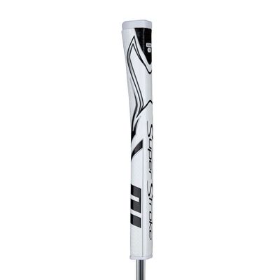 FRONT LEFT VIEW OF SUPERSTROKE ZENERGY CLAW PUTTER GRIP WITH INCREASED SURFACE AREA AND PISTOL