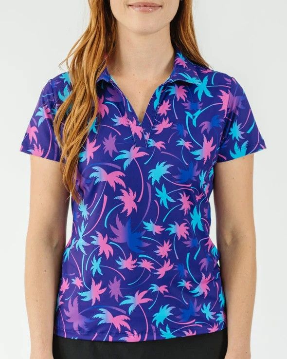 MAIN IMAGE OF YATTA WOMENS MIAMI 97 POLO IN MIAMI 97 XS WITH 4-WAY STRETCH AND MOISTURE WICKING