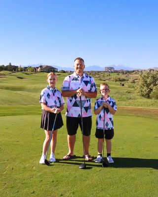 Youth golf apparel featuring breathable polos, outerwear, and performance gear for junior players on and off the course
