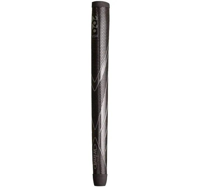 MAIN IMAGE OF WINN EXCEL VSN PISTOL PUTTER GRIP IN BLACK MIDSIZE WITH UNMATCHED PERFORMANCE