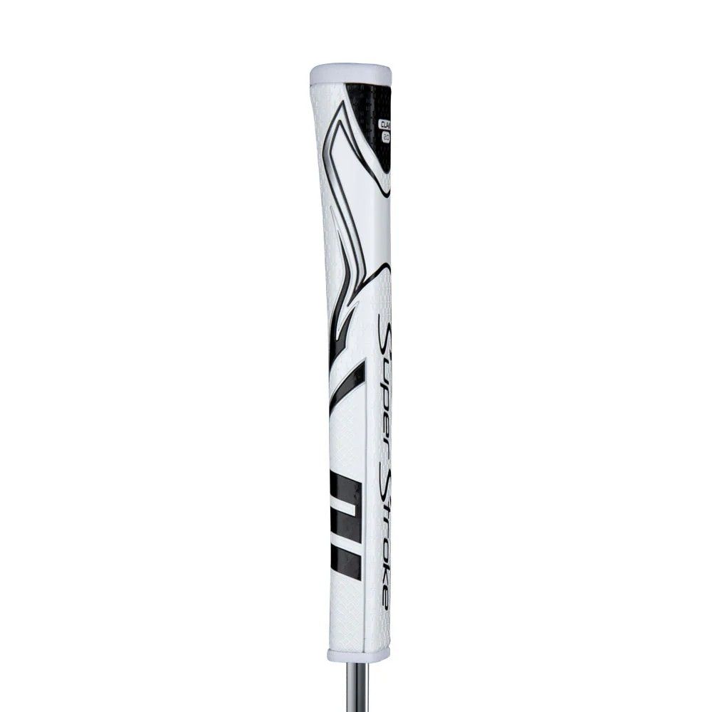MAIN IMAGE OF SUPERSTROKE ZENERGY CLAW PUTTER GRIP IN WHITE/BLACK 2.0 WITH INCREASED SURFACE AREA