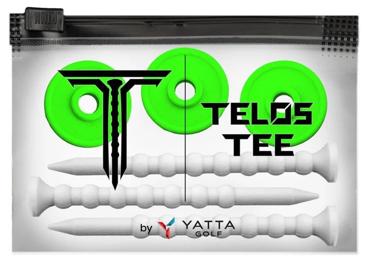 YATTA UNISEX TELOS PREMIUM TEES 25, Color: LUCKY GREEN, Size: 3 COUNT, Length: 3 1/4&quot;