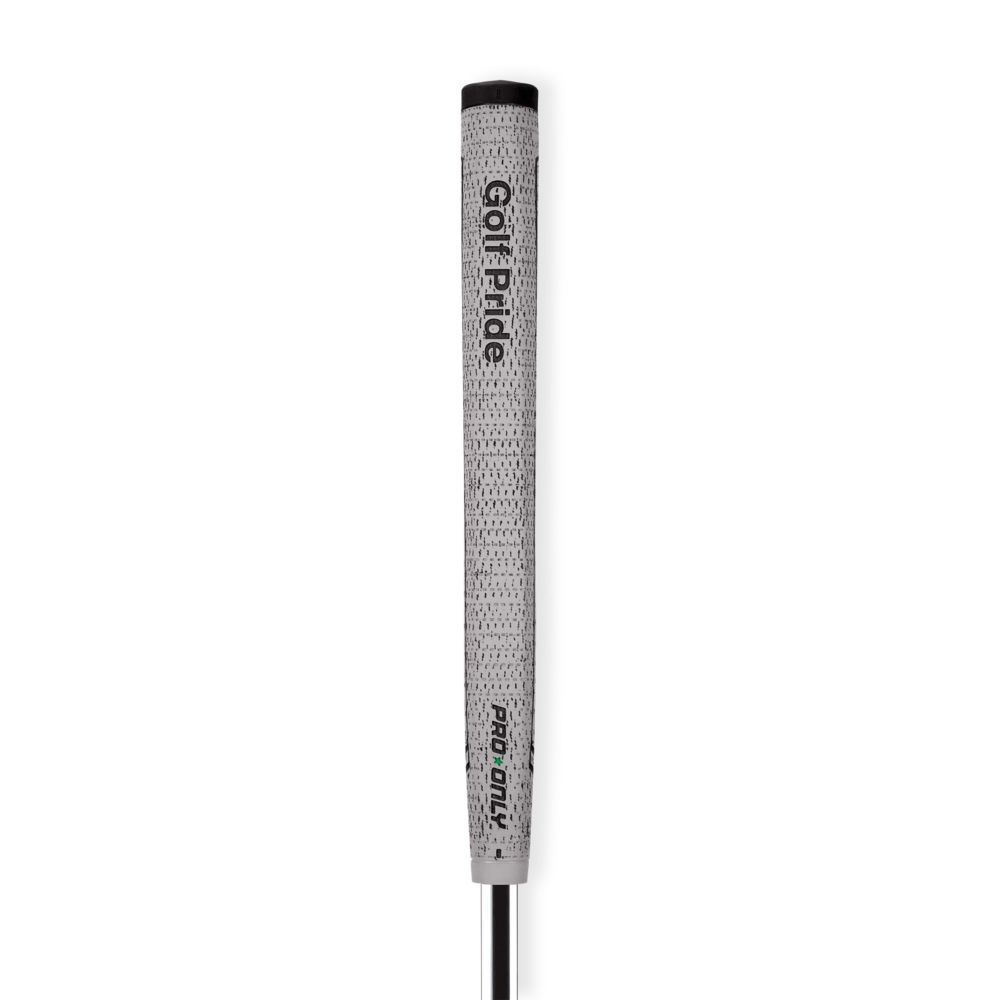 MAIN IMAGE OF GOLF PRIDE UNISEX PRO ONLY CORD PUTTER GRIP IN GREY 88CC GREEN STAR WITH FIRM FEEL