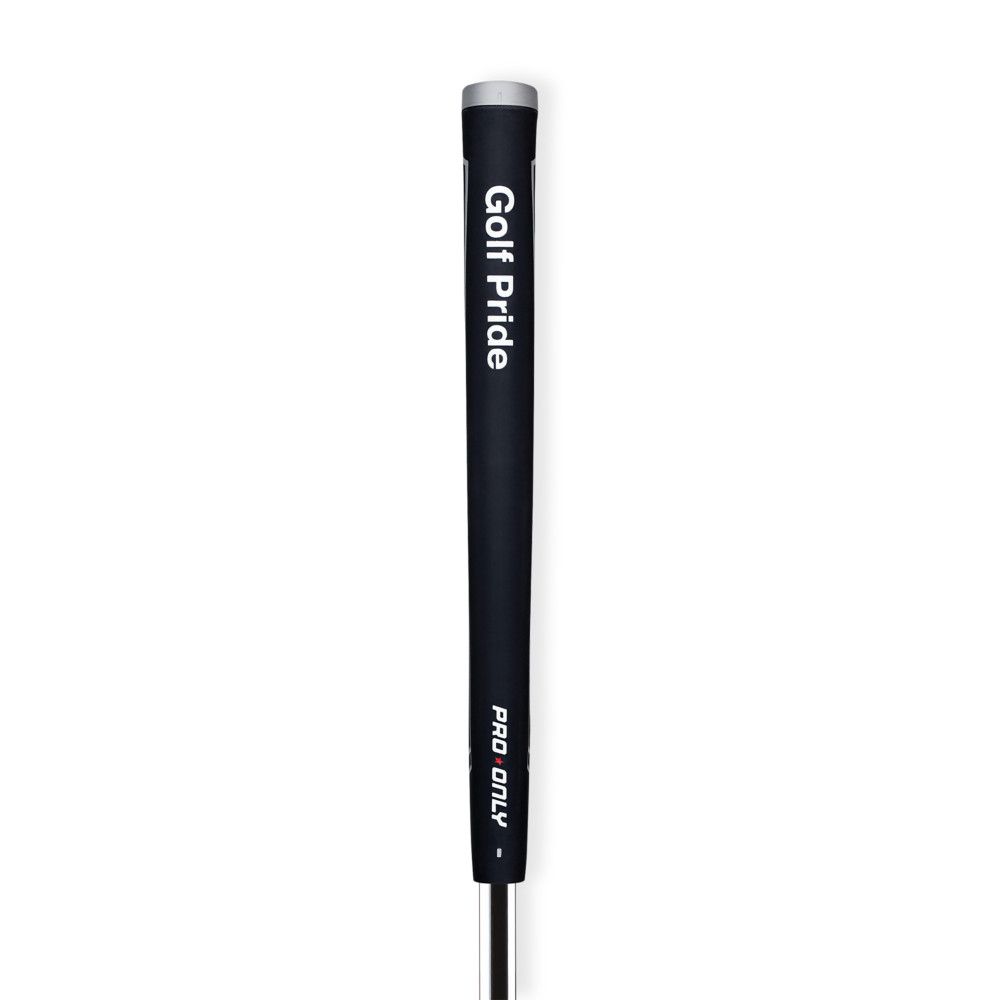FRONT VIEW OF GOLF PRIDE UNISEX PRO ONLY PUTTER GRIP WITH MOST FEEDBACK POSSIBLE AND ADDED COMFORT