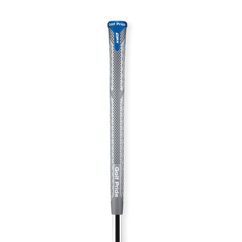 FRONT VIEW OF GOLF PRIDE CPX GOLF GRIP WITH SOFT FEEL AND ALL-AROUND COMFORT IN ALL CONDITIONS