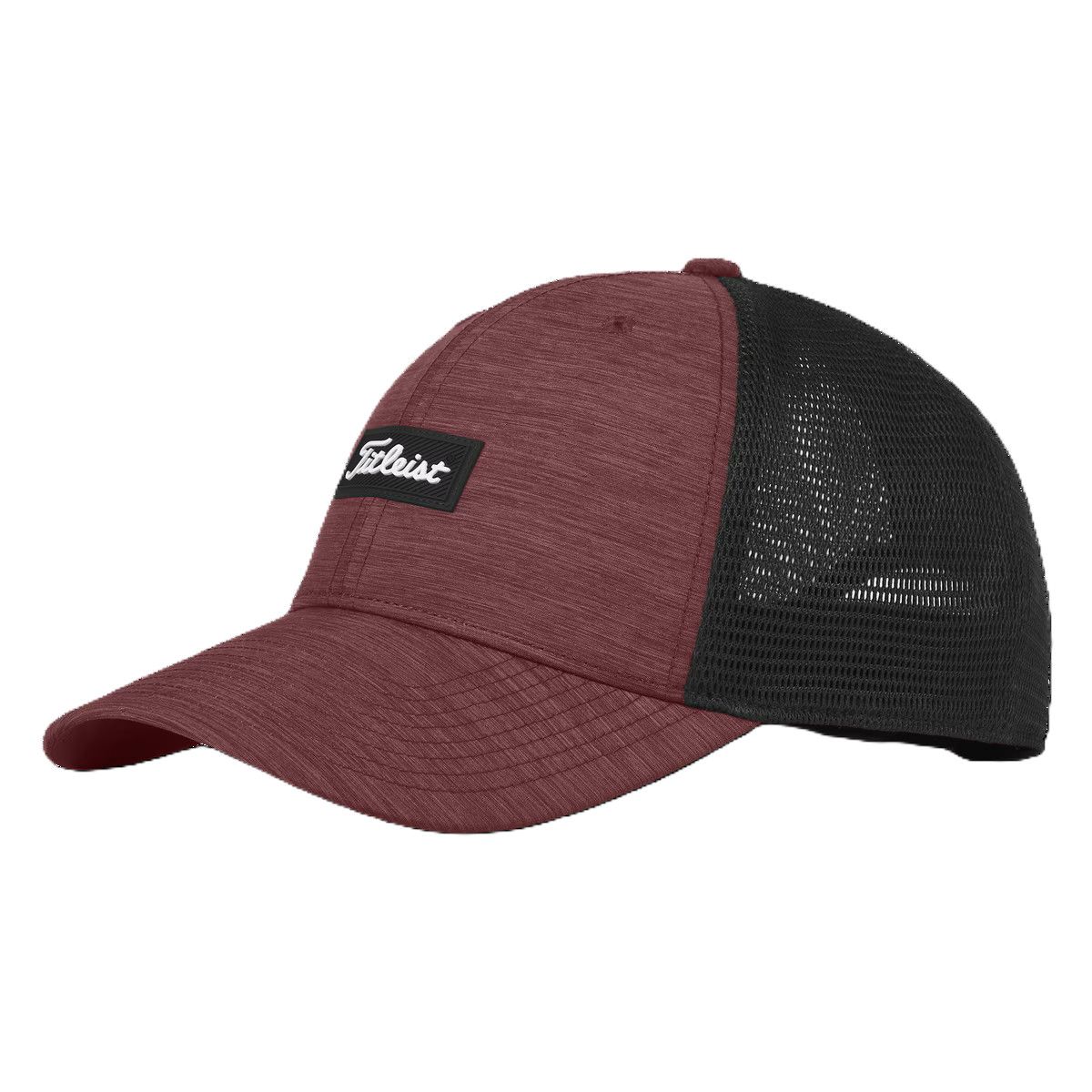 MAIN IMAGE OF TITLEIST MENS SANTA CRUZ HAT IN BURGUNDY/BLACK/WHITE ADJUSTABLE WITH SOFT MESH BACK