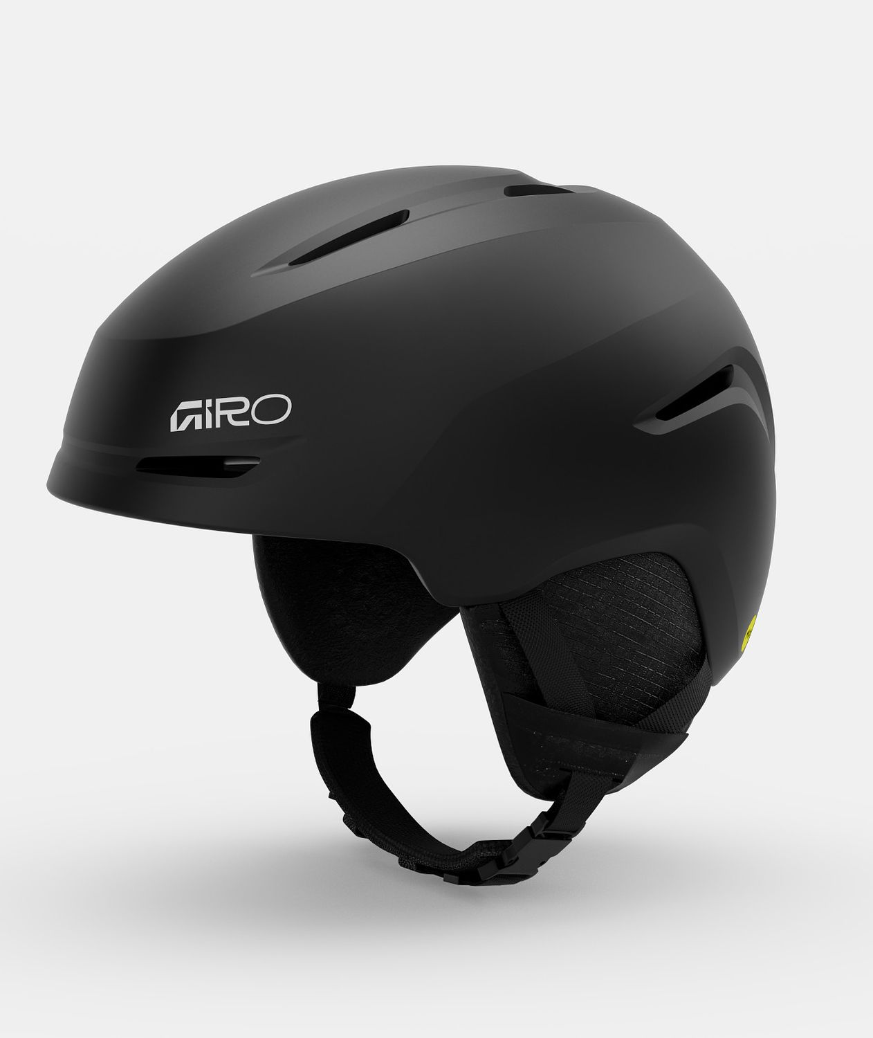 MAIN IMAGE OF GIRO YOUTH SPUR MIPS HELMET IN MATTE BLACK SMALL WITH ADJUSTABLE FIT SYSTEM FOR A PRE…