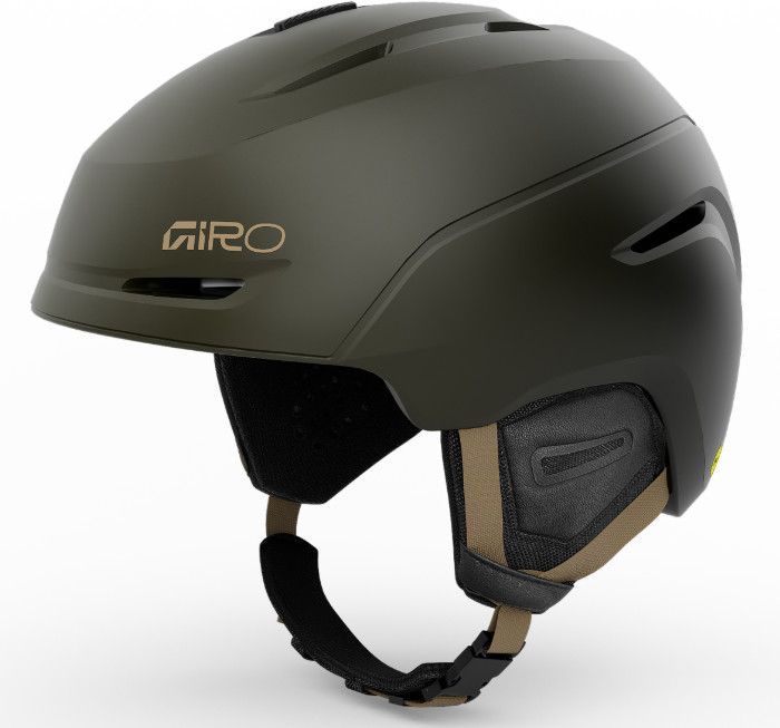 MAIN IMAGE OF GIRO UNISEX NEO MIPS HELMET IN MATTE BLACK/OLIVE FADE MEDIUM WITH ADJUSTABLE FIT SYST…