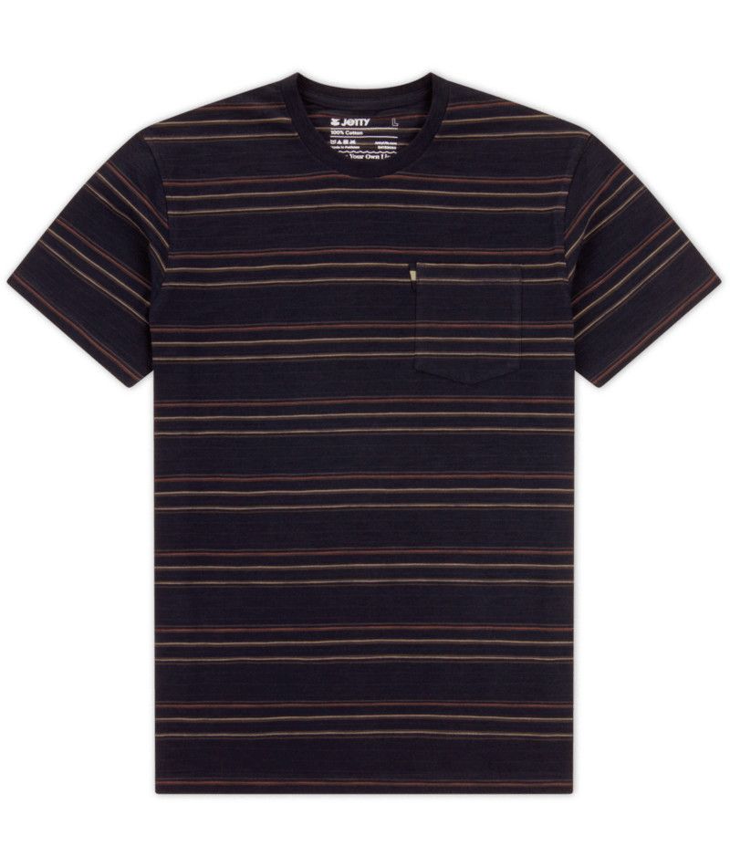 MAIN IMAGE OF JETTY MENS PEHALA SLUB PREMIUM SHORT SLEEVE SHIRT IN NAVY SMALL