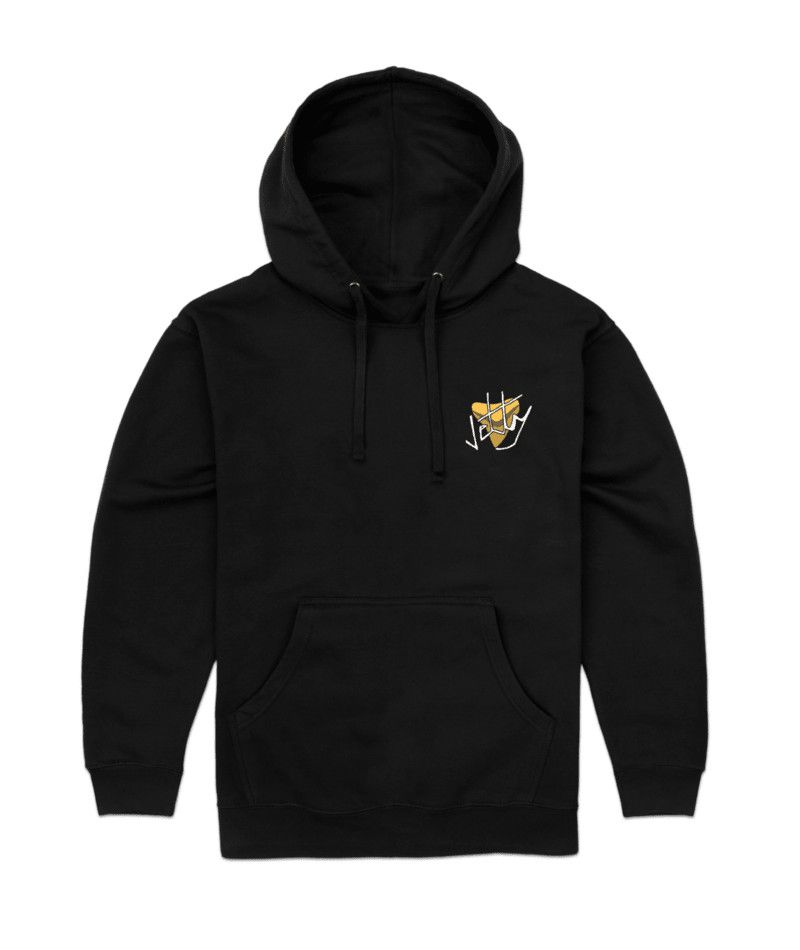 MAIN IMAGE OF JETTY MENS JAWS HOODIE IN BLACK SMALL WITH ULTRA SOFT FABRIC AND RELAXED FIT