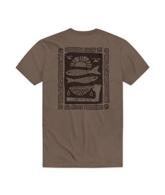 BACK VIEW OF JETTY MENS NEARSHORE SHORT SLEEVE SHIRT WITH ULTRA SOFT FABRIC AND LIGHTWEIGHT