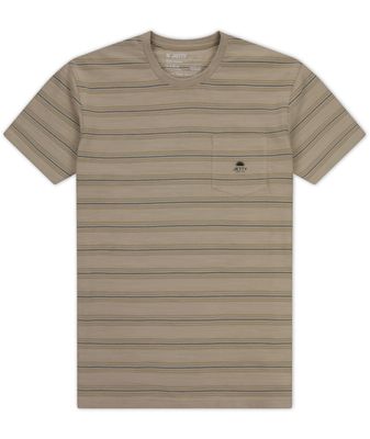 FRONT VIEW OF JETTY MENS NOSARA PREMIUM SHORT SLEEVE SHIRT WITH ULTRA SOFT FABRIC AND LIGHTWEIGHT