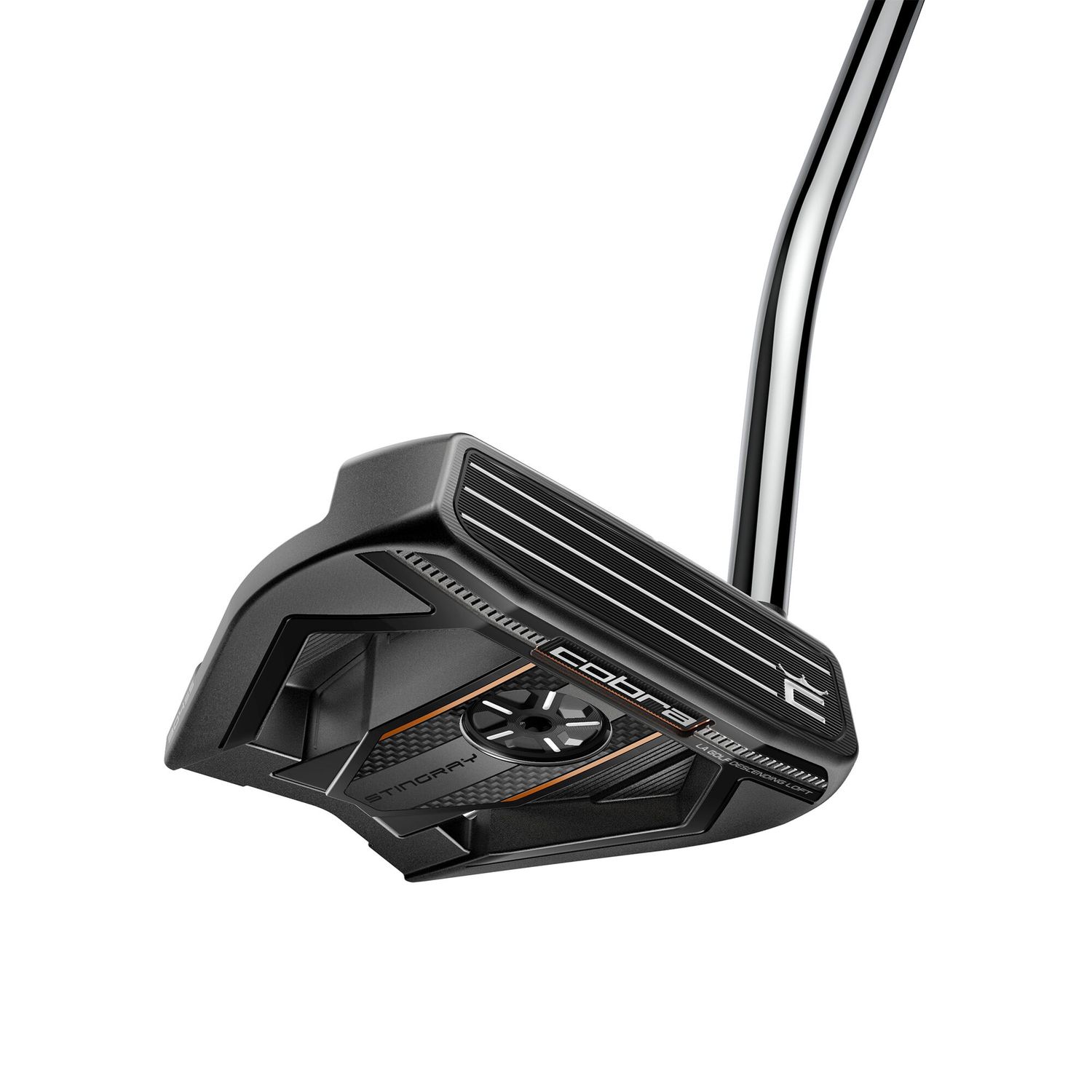 MAIN IMAGE OF COBRA VINTAGE STINGRAY PUTTER IN RIGHT 34&quot; STEEL WITH MALLET PUTTER DESIGN AND SOFT FEEL