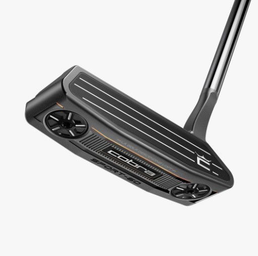 MAIN IMAGE OF COBRA UNISEX VINTAGE VINTAGE SPORT 60 PUTTER IN RIGHT 34&quot; STEEL WITH MALLET PUTTER DESIGN AND SOFT FEEL