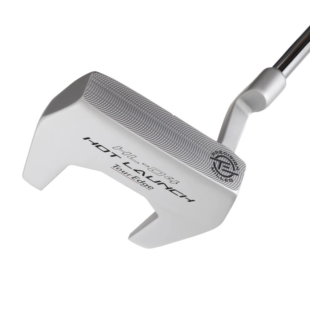 MAIN IMAGE OF TOUR EDGE HOT LAUNCH HL04 MALLET PUTTER IN RIGHT 35&quot; STEEL WITH MILLED FACE AND ALIGH…