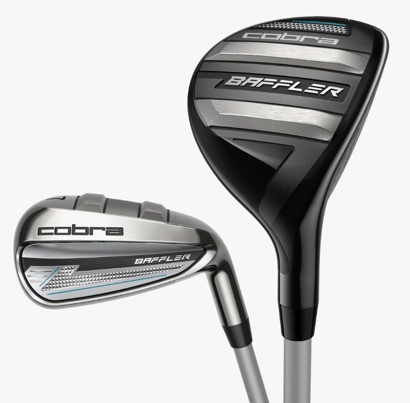 MAIN IMAGE OF COBRA WOMENS BAFFLER IRON SET IN RIGHT LADIES, GRAPHITE COBRA ULTRALITE 2025 5H,6H,7-9,PW WITH MAX FORGIVENESS